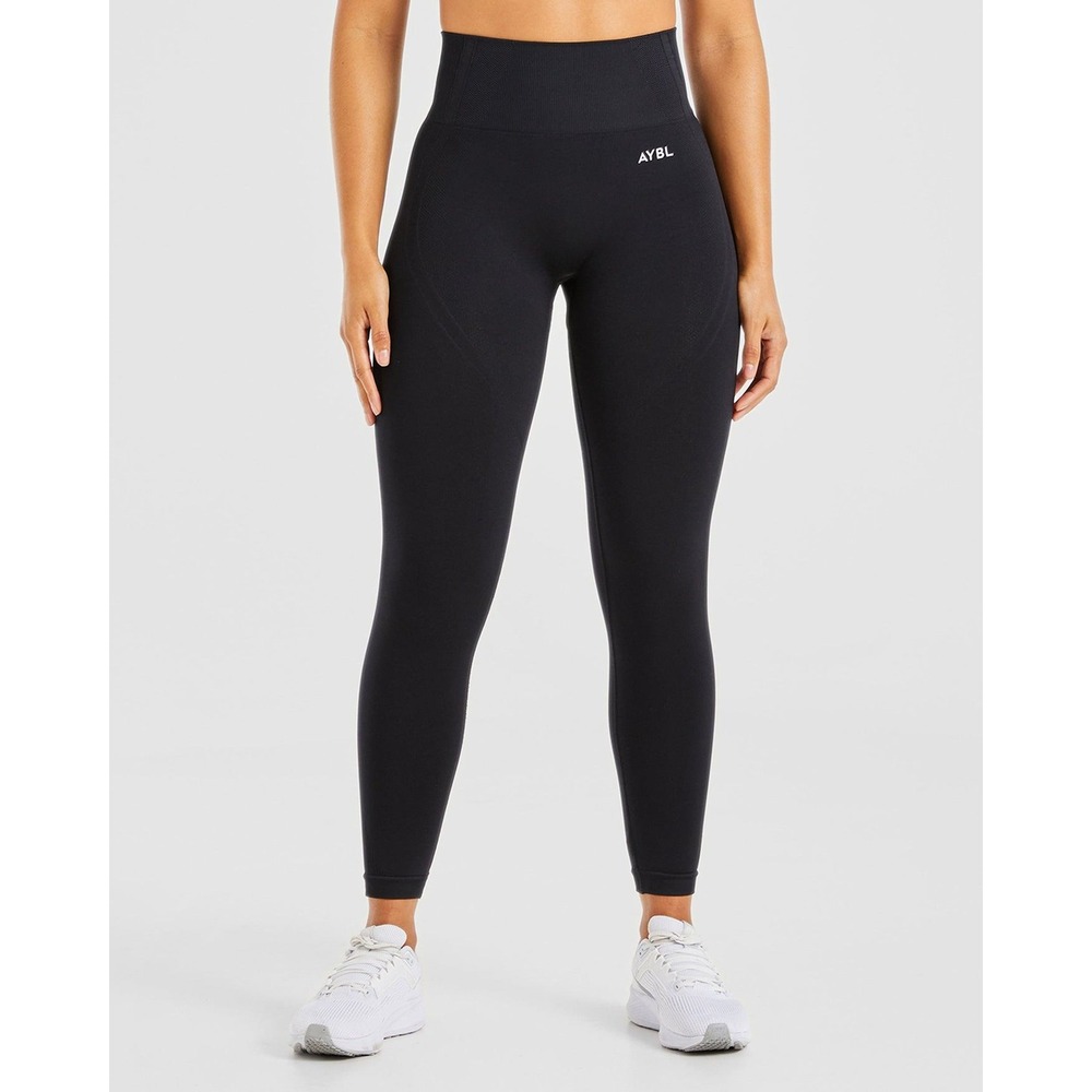 AYBL Balance Seamless Leggings | Black | Size XS | Body Sculpting | Squat Proof